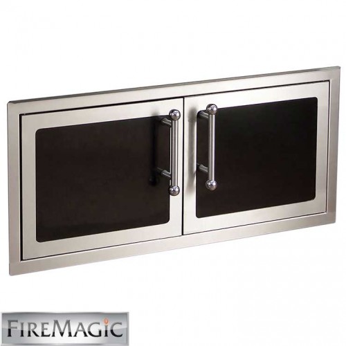 Fire Magic Black Diamond Edition Double Doors Reduced Height, 16' x 39" - 53938HSC BBQ GRILLS