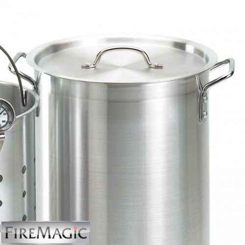 Fire Magic 3570 26 Quart Aluminum Turkey Fryer Pot With Basket