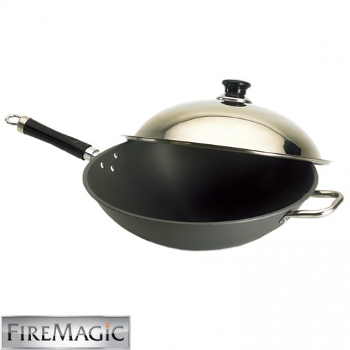 Fire Magic 3570 26 Quart Aluminum Turkey Fryer Pot With Basket & Thermometer
