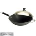 Fire Magic Wok 15" Hard Anodized w/ Stainless Steel Cover - 3572 Outdoor Kitchen Accessories