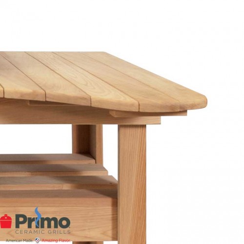Primo Cypress Table for Oval Junior Grill