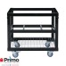 Primo Grills Jack Daniel’s Edition Oval XL 400 & Cart with Basket w/SS Side Shelves Combination - PRM900 / PRM370 Primo Grills Collection