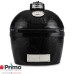 Primo Grills Oval JR 200 & Cart with Basket w/SS Side Shelves Combination PRM774 / PRM320 Primo Grills Collection