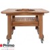 Primo Grills Oval JR 200 & Teak Table Combo PRM774 / PRM610 Primo Grills Collection