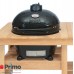 Primo Oval LG 300 & Cypress Counter Top Table Combination PRM775 / PRM613 Primo Grills Collection