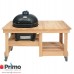 Primo Oval LG 300 & Cypress Counter Top Table Combination PRM775 / PRM613 Primo Grills Collection