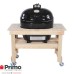 Primo Grill Oval XL 400 & Cypress Table Compact Combo PRM778 / PRM602 Primo Grills Collection