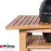 Primo Grills Teak Table for Oval 300 PRM615 Primo Grills Collection