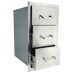 RCS Stainless Triple Drawer - RTD3 RCS Grill Collection