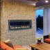 Superior 43" Linear Outdoor Vent Free Fireplace - VRE4543EP Outdoor Contemporary Linear Fireplace Systems